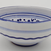 Bowl Blue Arabesque Decor