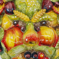 Arcimboldo Ceramic Mask