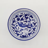 Bowl Blue Arabesque Decor