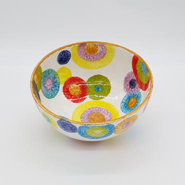 Bowl circles decoration