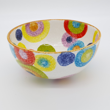 Bowl circles decoration