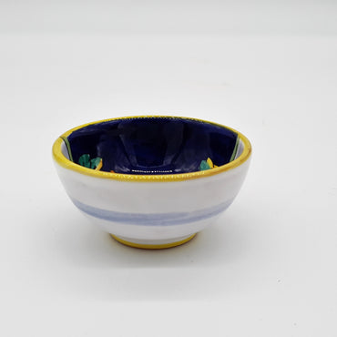 Bowl with Gambino Sunflower Decor