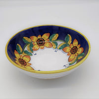 Bowl with Gambino Sunflower Decor