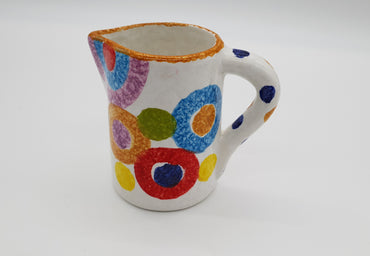 Jug Cylinder Decoration Circles
