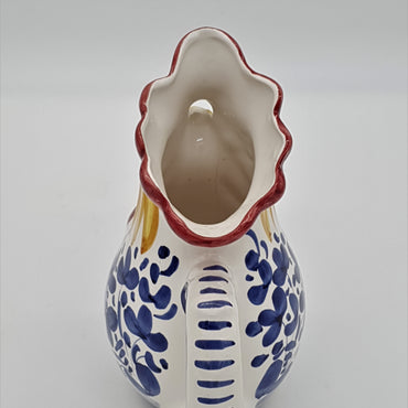 Rooster Blue Arabesque Decor
