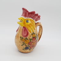 Pitcher in the shape of a Gubbio rooster