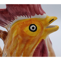 Pitcher in the shape of a Gubbio rooster