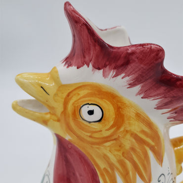 Brocca a Forma di Gallo Decoro Raffaellesco