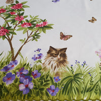 Dog and Cat Tablecloth Tuscan Tablecloths