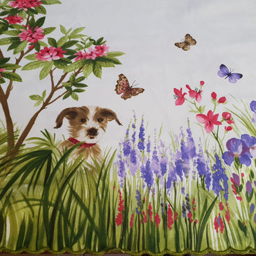 Dog and Cat Tablecloth Tuscan Tablecloths