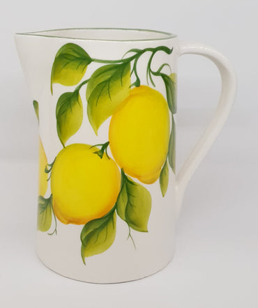 1L Mug with lemon decoration