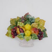 Cestino Frutta assortita in Ceramica