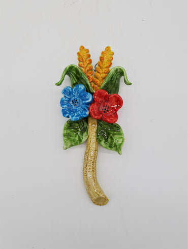 Tufts Of Ceramic Flowers