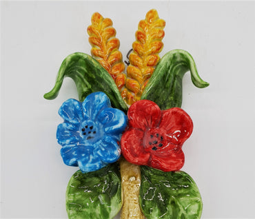 Tufts Of Ceramic Flowers