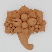 Cornucopia in terracotta
