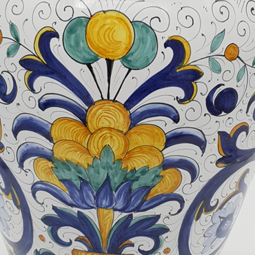 Narrow Jar Deruta Decor