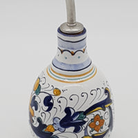 Oil cruet Deruta decoration