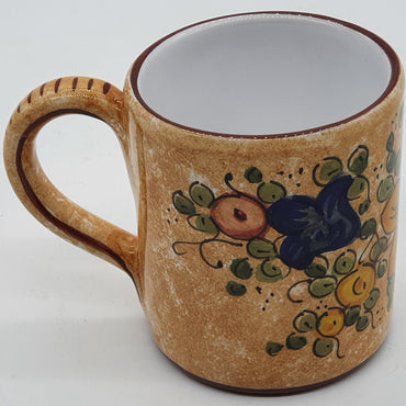 Bicchiere Mug Decoro Gubbio