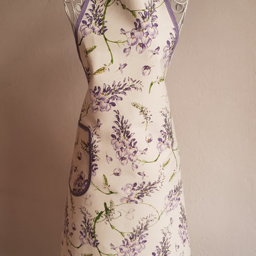 Wisteria Kitchen Apron