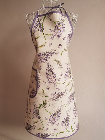 Wisteria Kitchen Apron