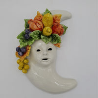 Moon with Ceramic Applied Fruit