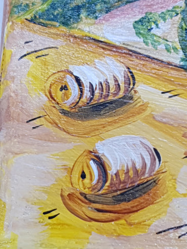 Hay Wheels Tile