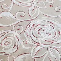 Miros Hearts Rose tablecloth