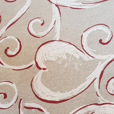 Miros Hearts Rose tablecloth