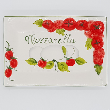 Vassoio mozzarella rettangolare