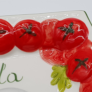 Vassoio mozzarella rettangolare