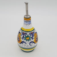 Oil Cruet With Spout Raphaelesque Decoration