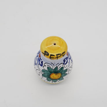 Set Sale e Pepe Olio Aceto Decoro Raffaellesco