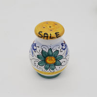 Set Sale e Pepe Olio Aceto Decoro Raffaellesco