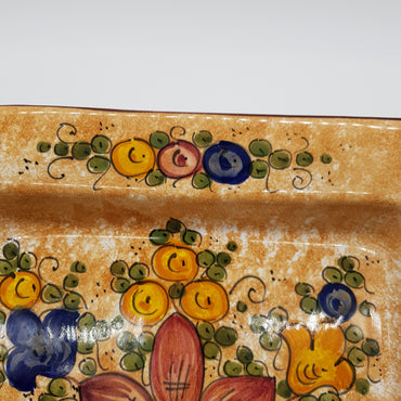 Square Plate Decor Gubbio