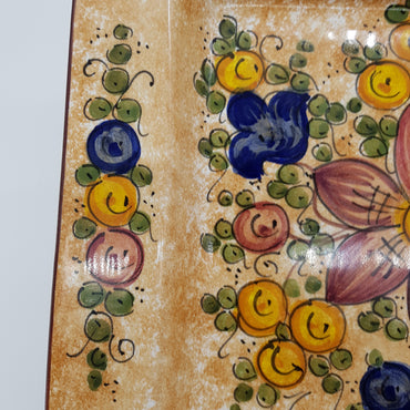 Square Plate Decor Gubbio