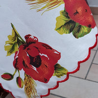 Poppies Tablecloth Tuscan Tablecloths