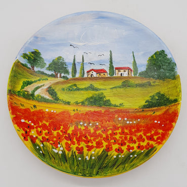 Poppy Field Plate cm18