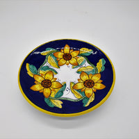 Piatto Rotondo Decoro Girasole Gambino