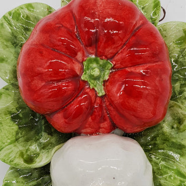 Ceramic Tomato and Garlic
