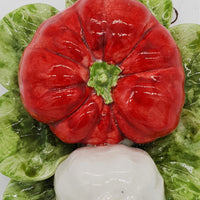 Ceramic Tomato and Garlic