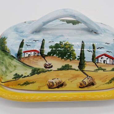 Butter dish Girasoli Toscana