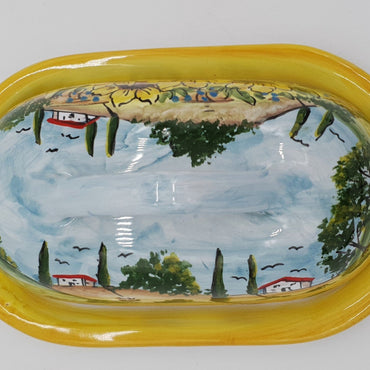 Butter dish Girasoli Toscana