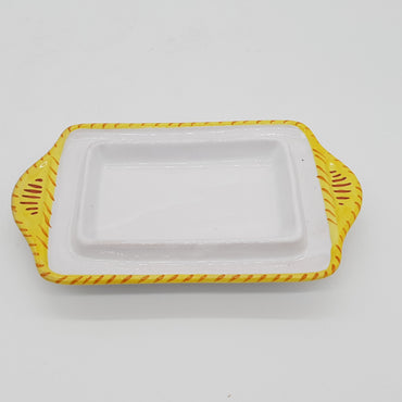 Porta Burro Rettangolare Decoro Raffaellesco