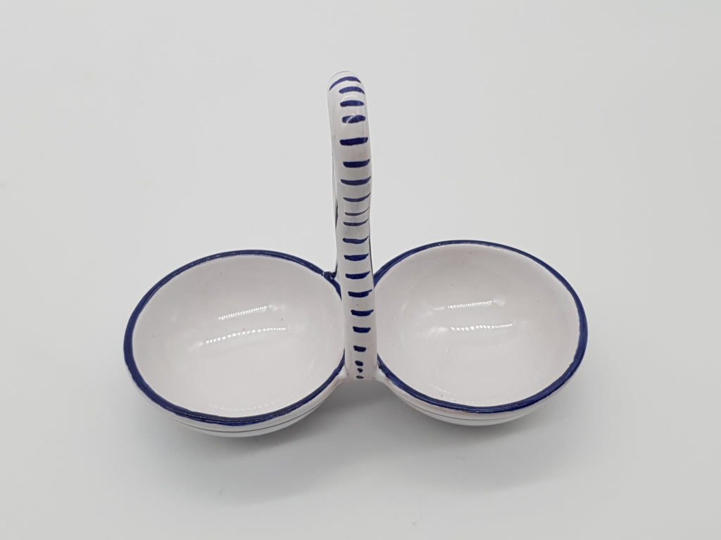 Set Sale e Pepe in Ceramica Dipinto a Mano - Les Ottomans Set Sale e Pepe in Ceramica Dipinto a Mano - Les Ottomans