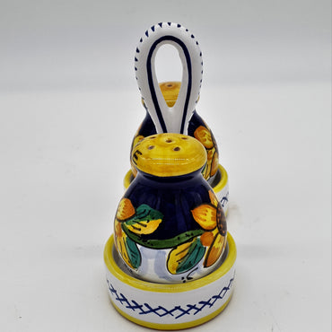Salt and Pepper Shakers with Gambino Sunflowers Decor