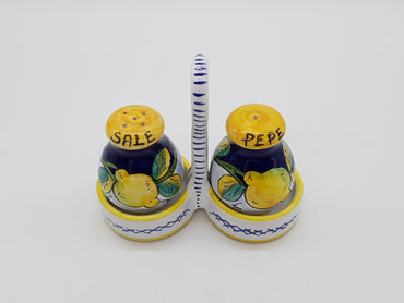 Salt and Pepper Set with Gambino Lemon Decor