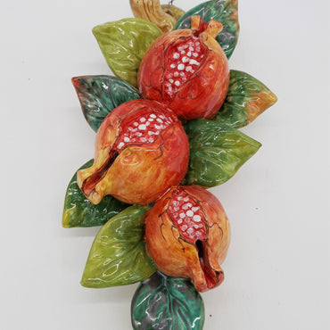 Pomegranate Branch in Ceramic