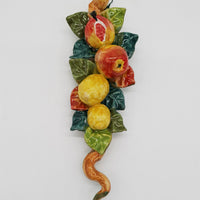 Tralcio Piccolo Frutta Assortita Ceramica