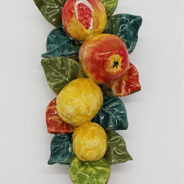 Small Ceramic Assorted Fruit Branch