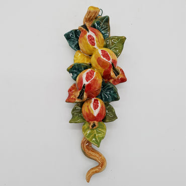 Small Ceramic Pomegranate Branch